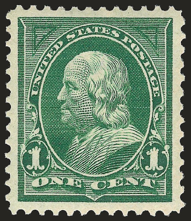 US Stamps Price Scott Catalogue 279 - 1c 1898 Franklin. Robert Siegel Auction Galleries, Apr 2010, Sale 984, Lot 694