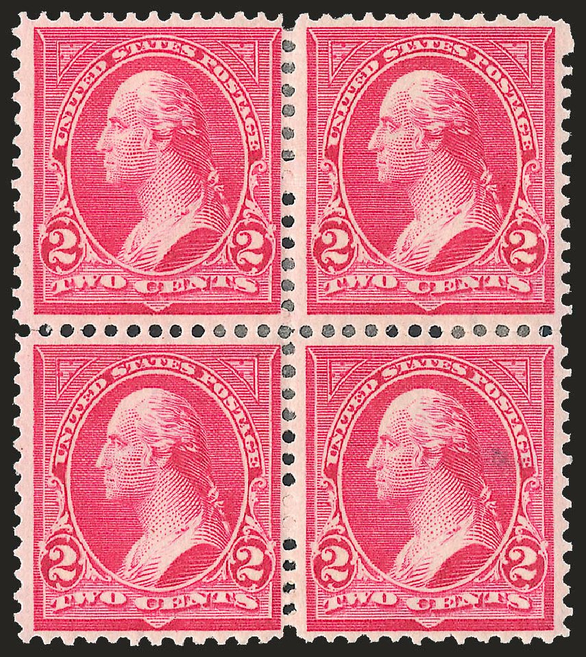 Value of US Stamps Scott Catalog # 279B - 2c 1897 Washington. Robert Siegel Auction Galleries, Dec 2009, Sale 977, Lot 467