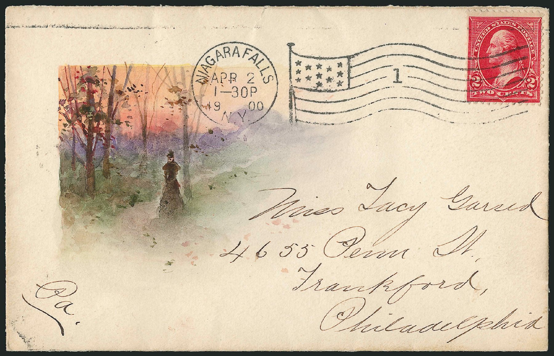 US Stamp Price Scott Cat. #279B: 2c 1897 Washington. Robert Siegel Auction Galleries, Dec 2009, Sale 977, Lot 578