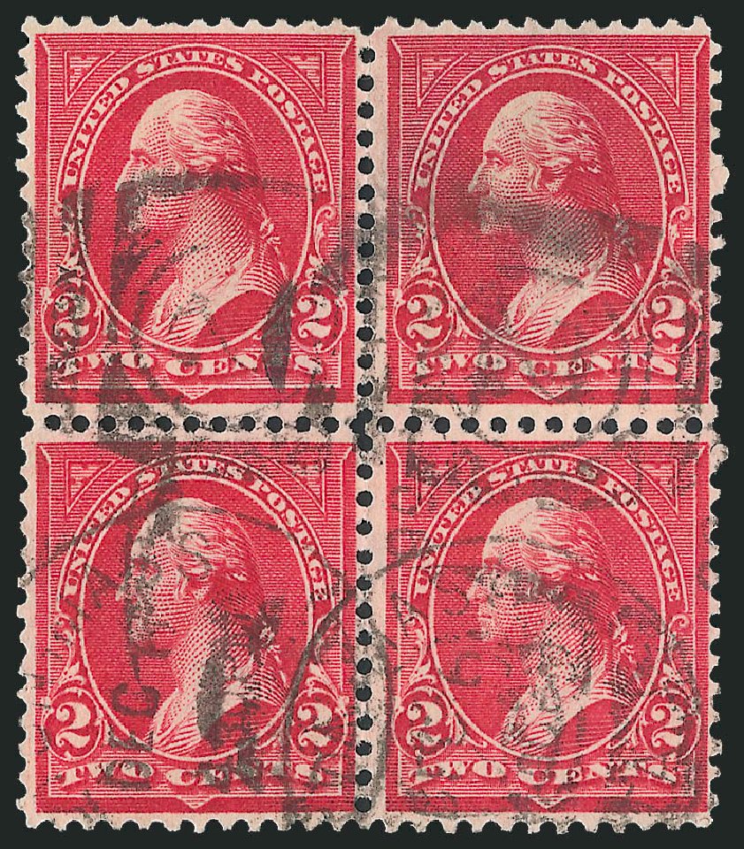 Values of US Stamps Scott 279B: 1897 2c Washington. Robert Siegel Auction Galleries, Dec 2009, Sale 977, Lot 469