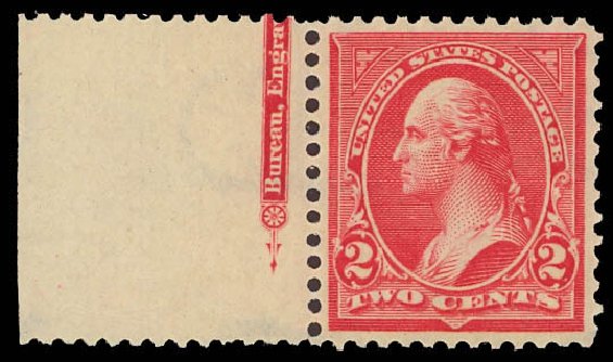 Cost of US Stamp Scott Catalogue # 279B - 2c 1897 Washington. Daniel Kelleher Auctions, Aug 2012, Sale 631, Lot 1000