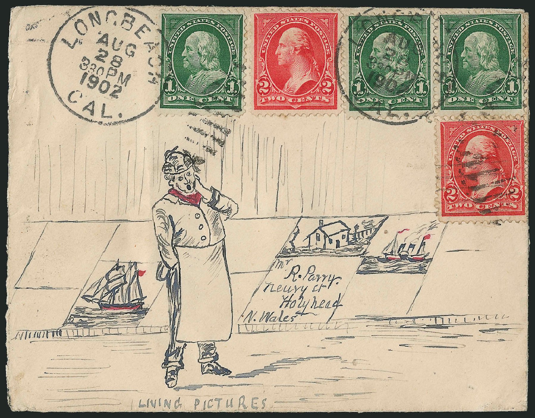 US Stamp Prices Scott Catalogue 279B - 1897 2c Washington. Robert Siegel Auction Galleries, Dec 2009, Sale 977, Lot 580