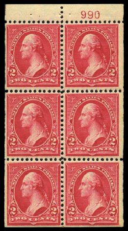US Stamp Prices Scott Catalog #279B - 2c 1897 Washington. Matthew Bennett International, Sep 2010, Sale 331, Lot 814