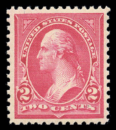 Values of US Stamps Scott 279B: 2c 1897 Washington. Matthew Bennett International, Sep 2010, Sale 331, Lot 655