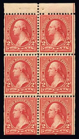 Values of US Stamps Scott Catalog # 279B - 2c 1897 Washington. Matthew Bennett International, Sep 2010, Sale 331, Lot 815