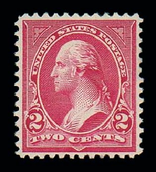 US Stamps Prices Scott Catalog # 279B: 1897 2c Washington. Matthew Bennett International, Dec 2007, Sale 325, Lot 1826