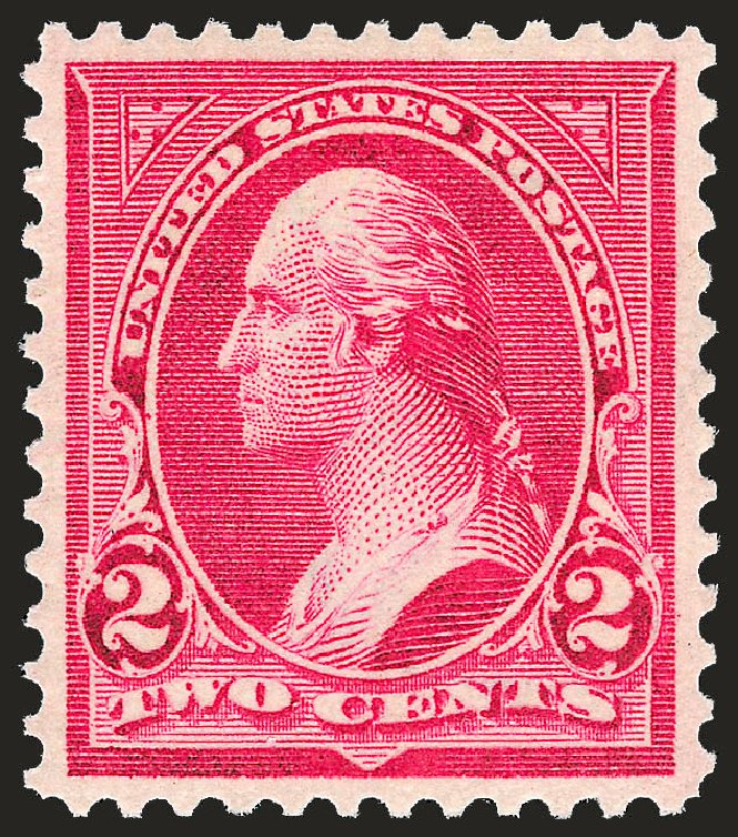 Cost of US Stamps Scott Catalogue #279B - 2c 1897 Washington. Robert Siegel Auction Galleries, Dec 2008, Sale 967, Lot 4456
