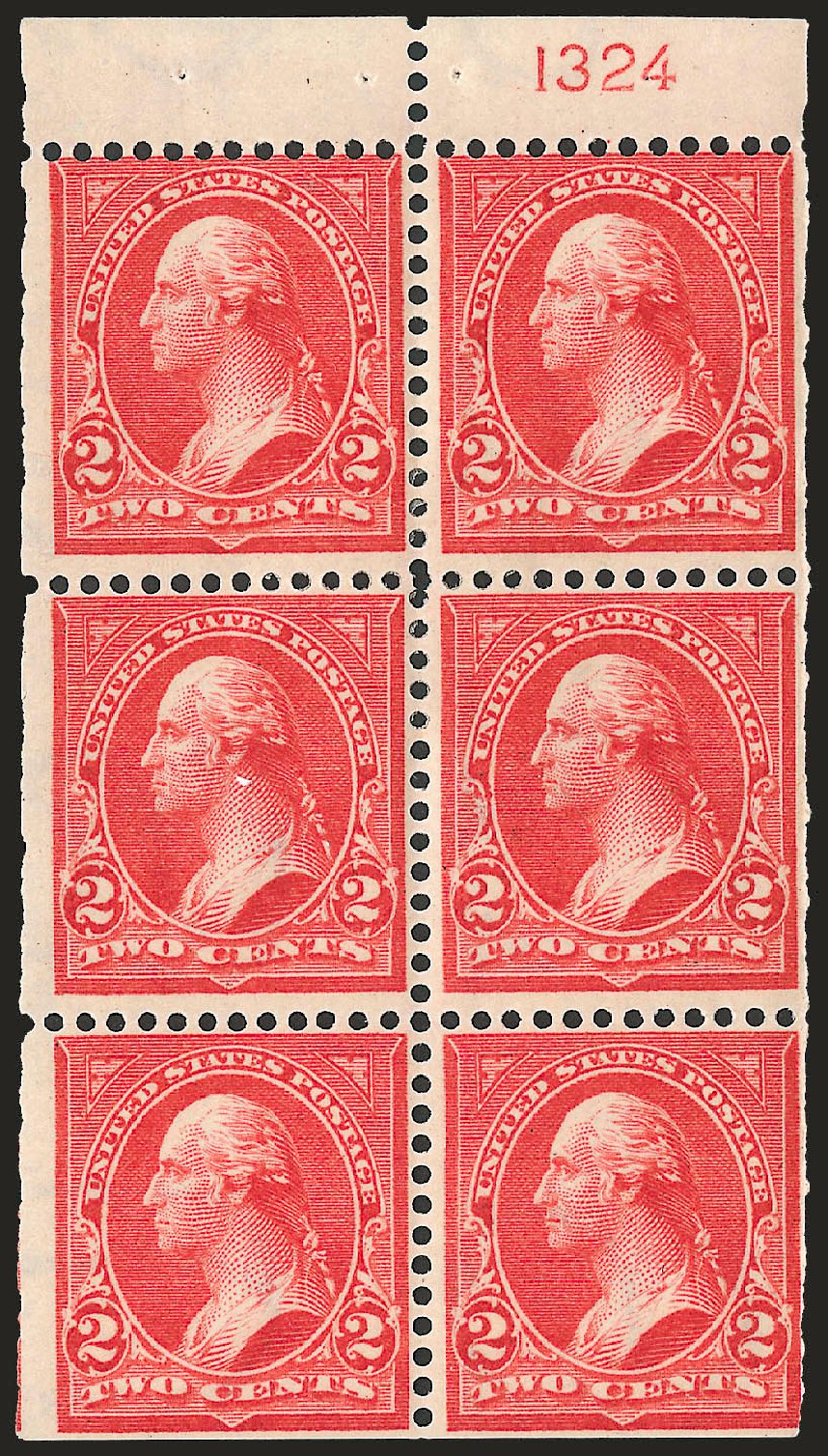 US Stamp Value Scott Catalog # 279B: 2c 1897 Washington. Robert Siegel Auction Galleries, Jun 2010, Sale 991, Lot 1016