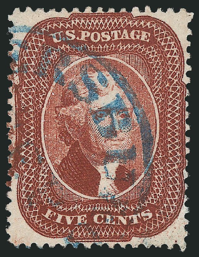 Price of US Stamp Scott 28 - 5c 1857 Jefferson. Robert Siegel Auction Galleries, Jun 2011, Sale 1011, Lot 419