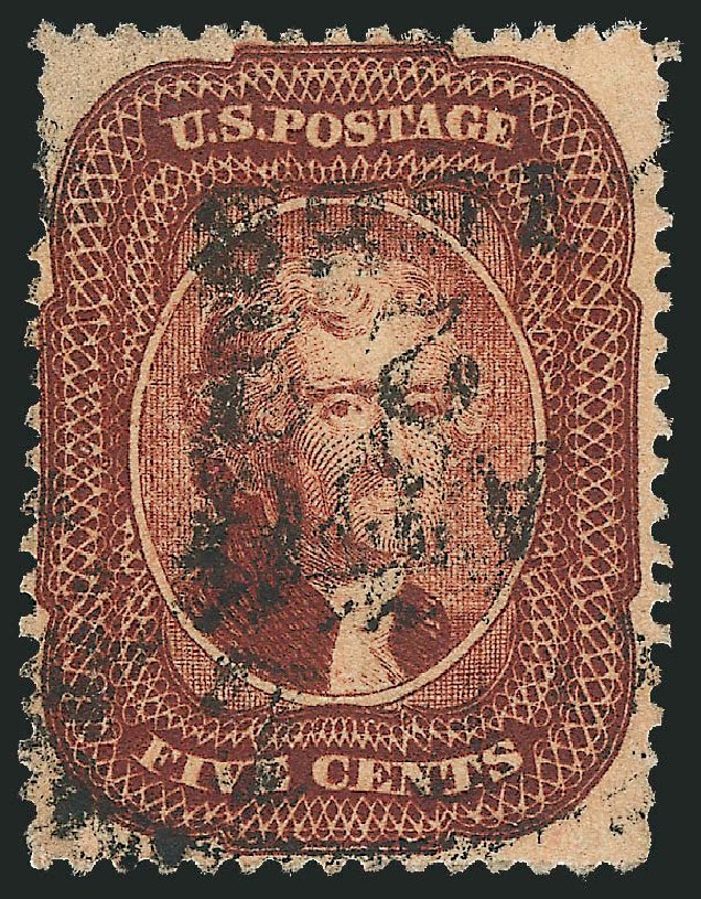Costs of US Stamps Scott Cat. # 28: 5c 1857 Jefferson. Robert Siegel Auction Galleries, Oct 2010, Sale 997, Lot 5250
