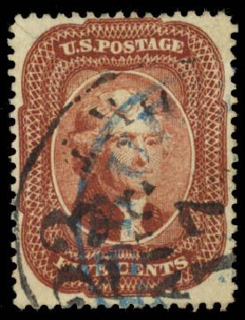 Cost of US Stamp Scott Catalog 28: 5c 1857 Jefferson. Daniel Kelleher Auctions, Sep 2014, Sale 655, Lot 181