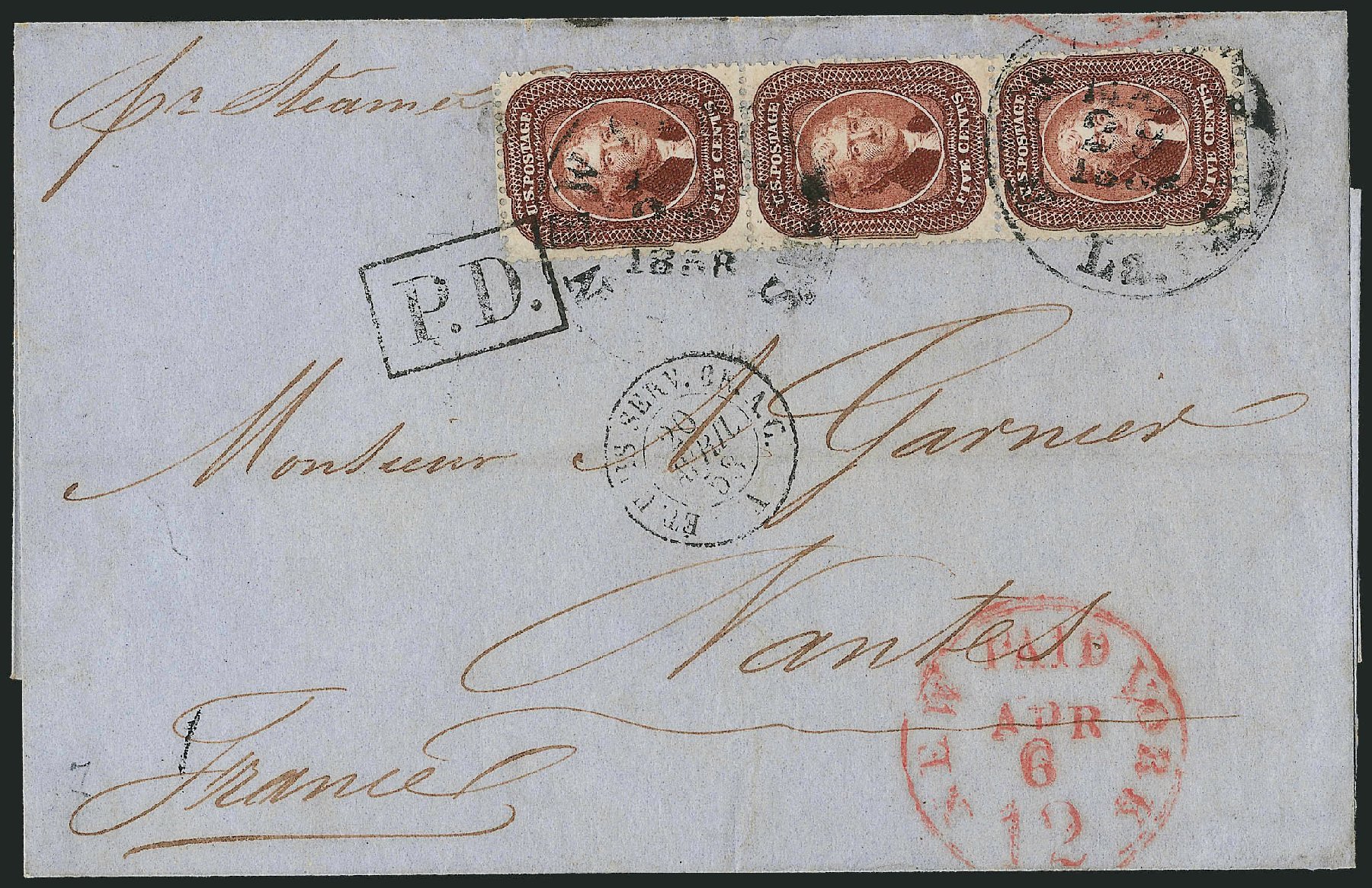 Values of US Stamps Scott Catalogue 28: 5c 1857 Jefferson. Robert Siegel Auction Galleries, Sep 2010, Sale 993, Lot 364