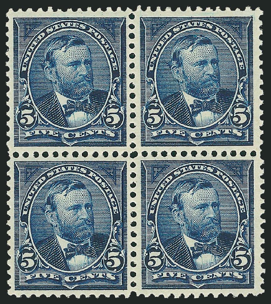Value of US Stamp Scott Catalogue #281: 1898 5c Grant. Robert Siegel Auction Galleries, Oct 2010, Sale 997, Lot 5798