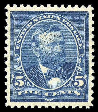 US Stamp Prices Scott Catalogue # 281: 1898 5c Grant. Matthew Bennett International, Sep 2010, Sale 333, Lot 3694