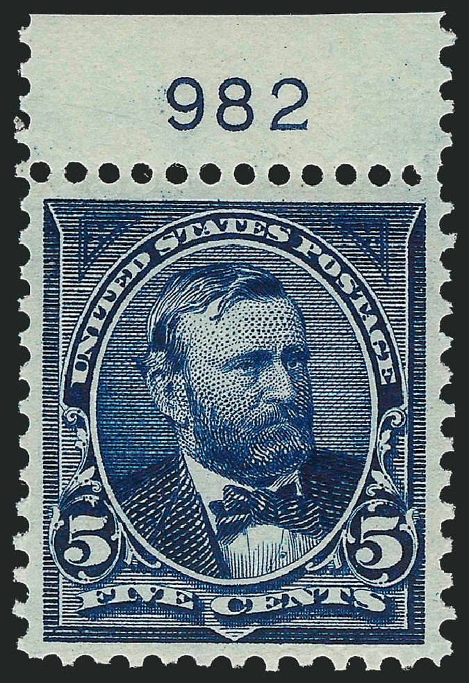 Cost of US Stamps Scott Catalog 281: 5c 1898 Grant. Robert Siegel Auction Galleries, Dec 2009, Sale 977, Lot 476