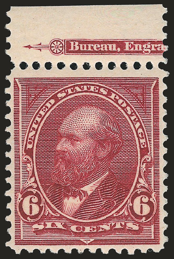 Price of US Stamp Scott #282: 6c 1898 Garfield. Robert Siegel Auction Galleries, Jun 2009, Sale 975, Lot 1606