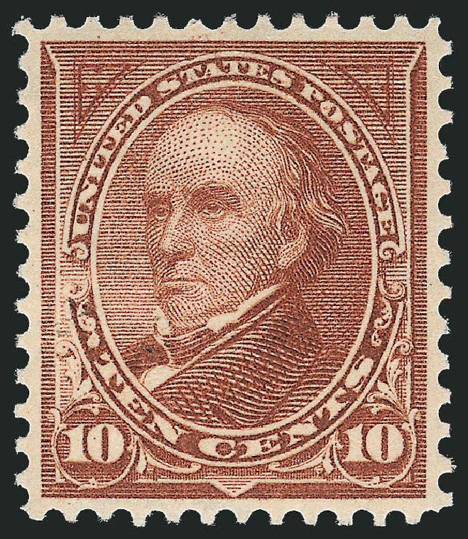 Prices of US Stamp Scott Catalog # 282C: 1898 10c Webster. Robert Siegel Auction Galleries, Mar 2011, Sale 1007, Lot 2527