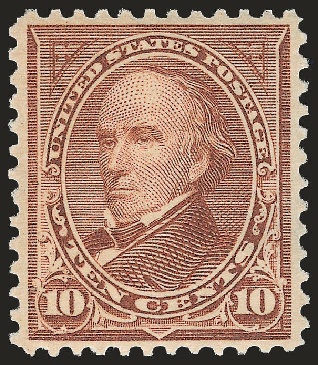 Costs of US Stamp Scott Catalog #282C - 10c 1898 Webster. Robert Siegel Auction Galleries, Jun 2009, Sale 975, Lot 1607
