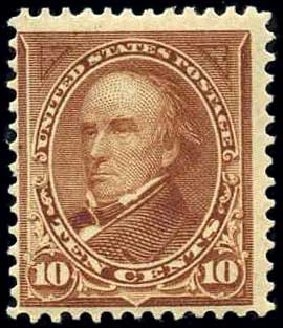 Prices of US Stamps Scott Cat. # 282C: 1898 10c Webster. Harmer-Schau Auction Galleries, Oct 2008, Sale 79, Lot 160