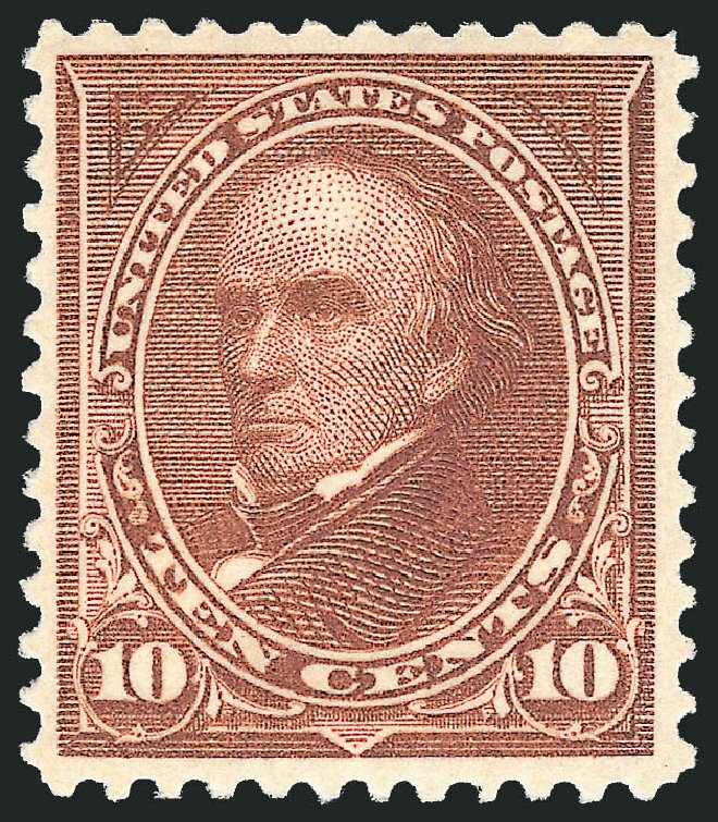 Values of US Stamps Scott #282C - 10c 1898 Webster. Robert Siegel Auction Galleries, Sep 2009, Sale 976, Lot 1811