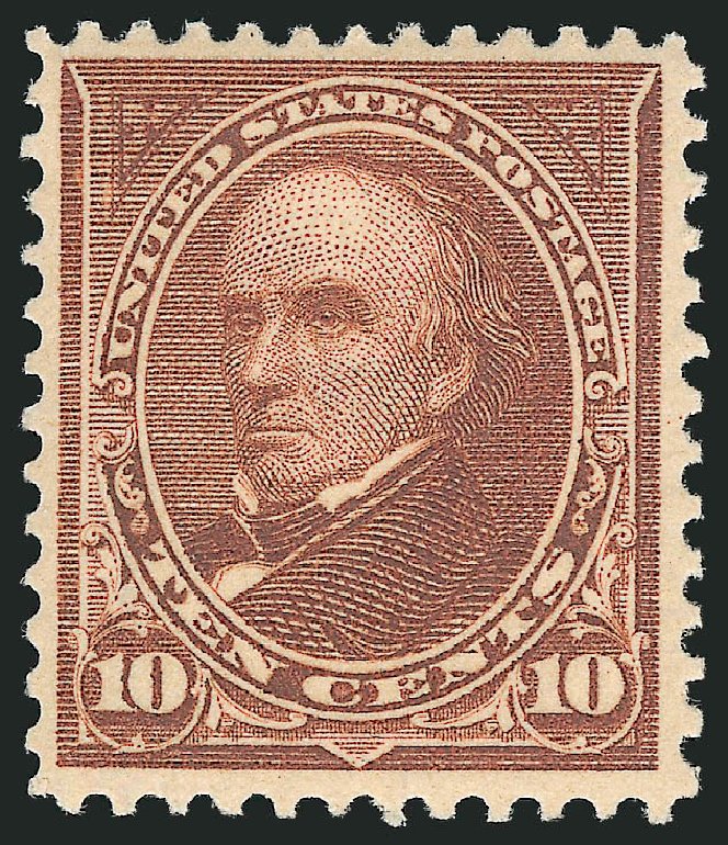 Costs of US Stamps Scott # 282C - 10c 1898 Webster. Robert Siegel Auction Galleries, Mar 2012, Sale 1019, Lot 615