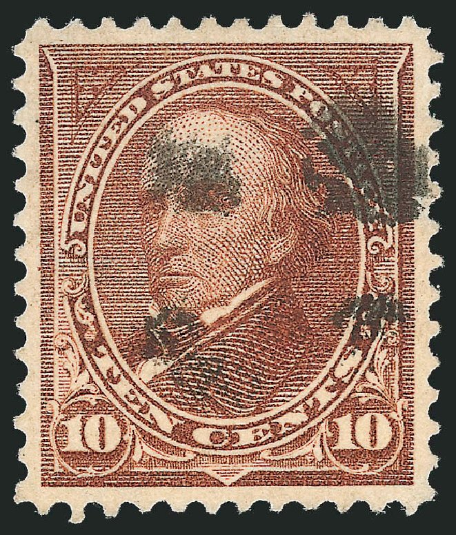 Price of US Stamps Scott 282C - 10c 1898 Webster. Robert Siegel Auction Galleries, Oct 2012, Sale 1032, Lot 3406