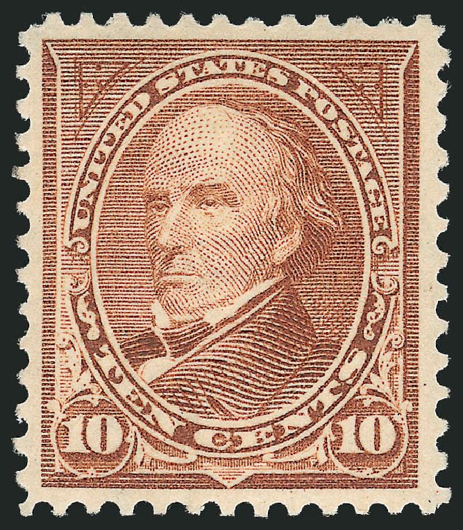 Prices of US Stamps Scott 282C - 1898 10c Webster. Robert Siegel Auction Galleries, Dec 2013, Sale 1062, Lot 466