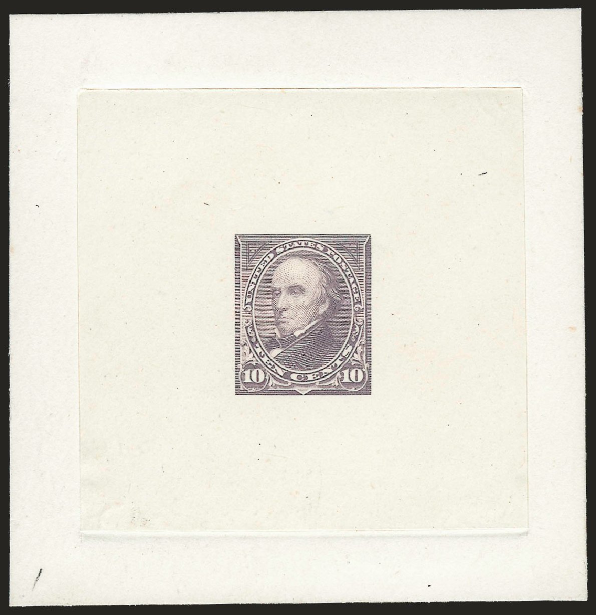 Value of US Stamp Scott Cat. 283: 10c 1898 Webster. Robert Siegel Auction Galleries, Dec 2009, Sale 977, Lot 188