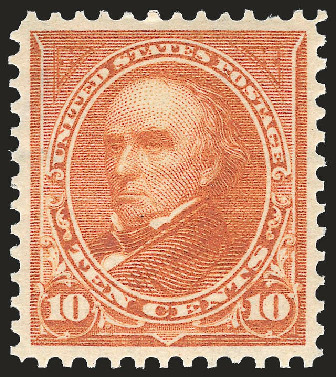 Costs of US Stamp Scott #283 - 10c 1898 Webster. Robert Siegel Auction Galleries, Jun 2009, Sale 973, Lot 170