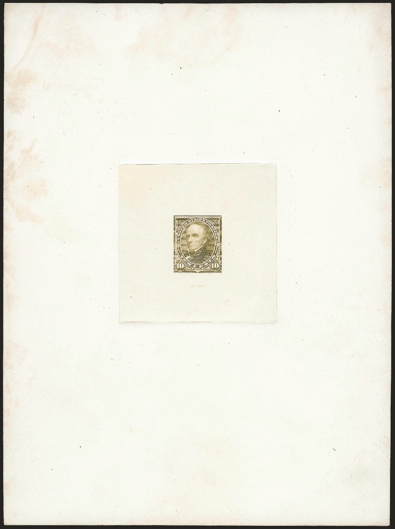 Prices of US Stamp Scott Cat. 283: 10c 1898 Webster. Robert Siegel Auction Galleries, Dec 2009, Sale 977, Lot 185