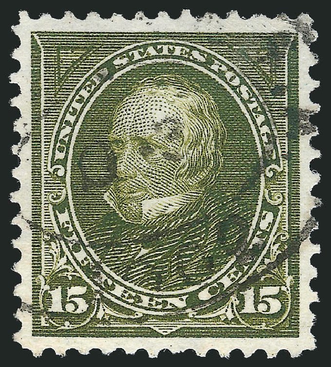 US Stamps Values Scott Catalogue 284: 1898 15c Clay. Robert Siegel Auction Galleries, Oct 2012, Sale 1032, Lot 3409