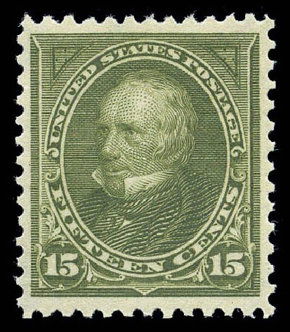 Cost of US Stamp Scott Cat. 284 - 1898 15c Clay. Matthew Bennett International, Sep 2010, Sale 333, Lot 3700