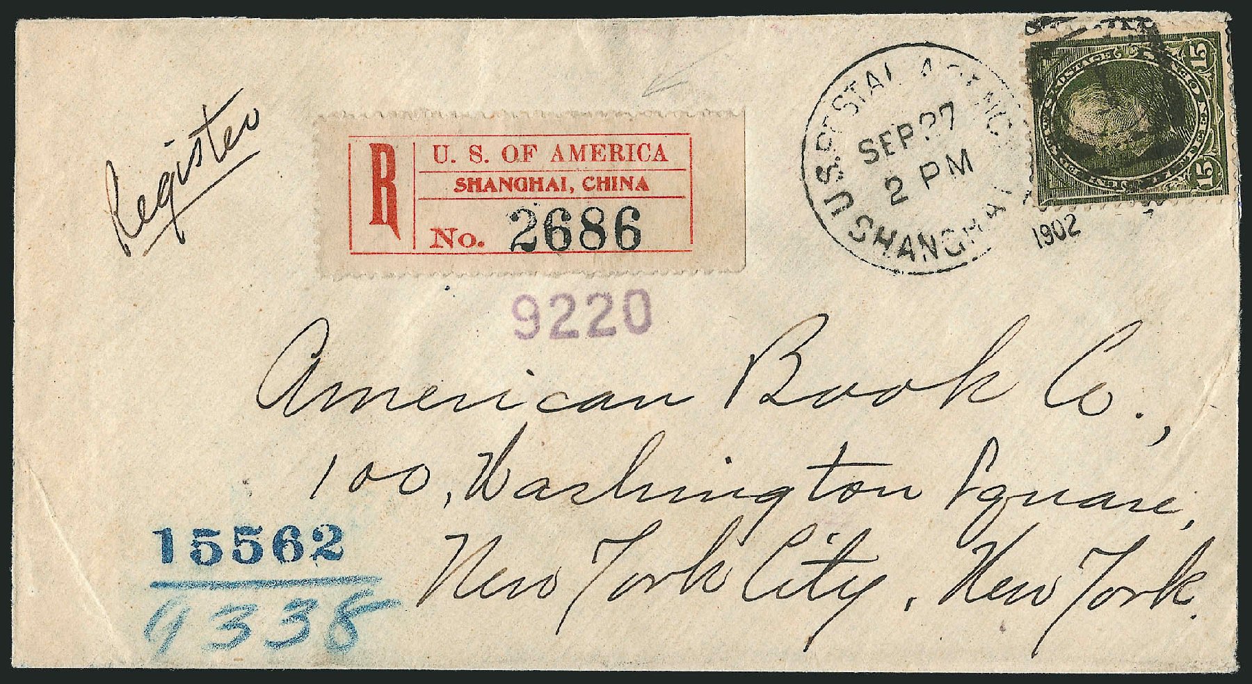 Costs of US Stamps Scott Catalogue 284: 15c 1898 Clay. Robert Siegel Auction Galleries, Jun 2011, Sale 1010, Lot 80