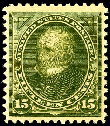 Values of US Stamp Scott Catalogue #284: 15c 1898 Clay. Matthew Bennett International, Dec 2008, Sale 330, Lot 1721