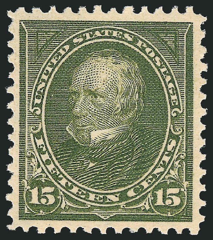 US Stamps Prices Scott Catalogue 284 - 1898 15c Clay. Robert Siegel Auction Galleries, Sep 2009, Sale 976, Lot 1814