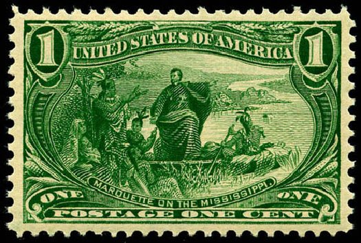 Prices of US Stamps Scott #285 - 1c 1898 Trans Mississippi Exposition. Matthew Bennett International, Jun 2008, Sale 328, Lot 807