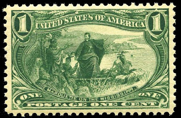 Cost of US Stamps Scott Catalog #285: 1c 1898 Trans Mississippi Exposition. Matthew Bennett International, Feb 2012, Sale 340, Lot 359