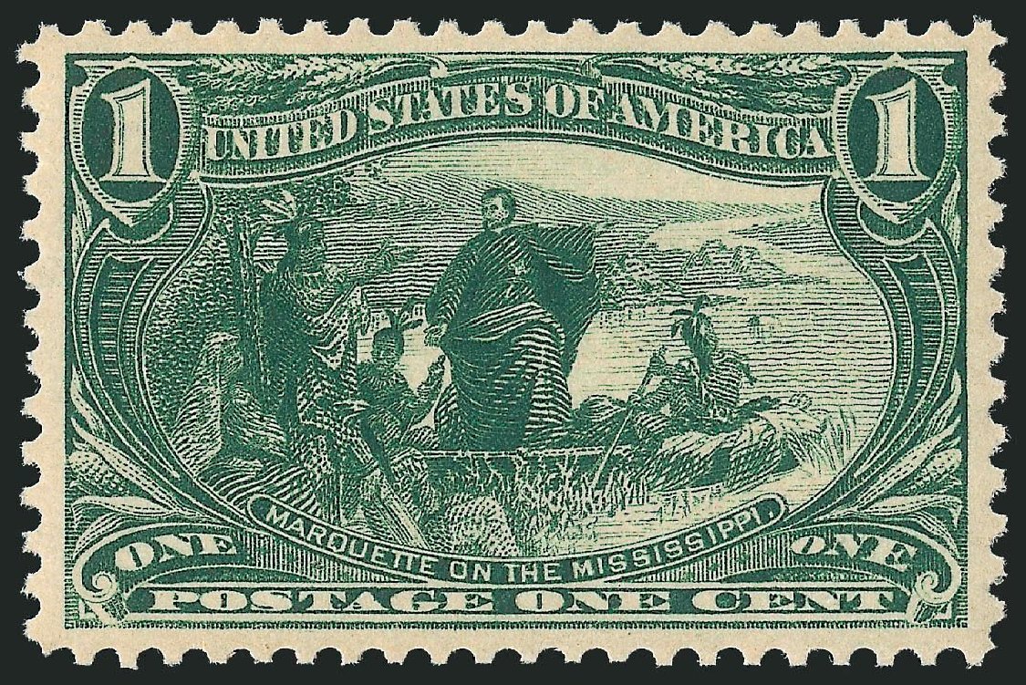 Prices of US Stamp Scott Catalog #285: 1c 1898 Trans Mississippi Exposition. Robert Siegel Auction Galleries, Dec 2013, Sale 1062, Lot 469