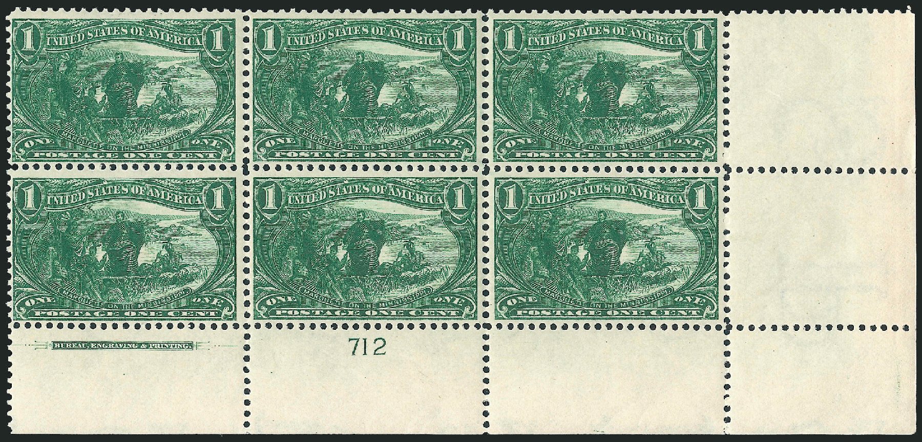 Cost of US Stamps Scott Catalog 285: 1c 1898 Trans Mississippi Exposition. Robert Siegel Auction Galleries, Apr 2009, Sale 971, Lot 1179