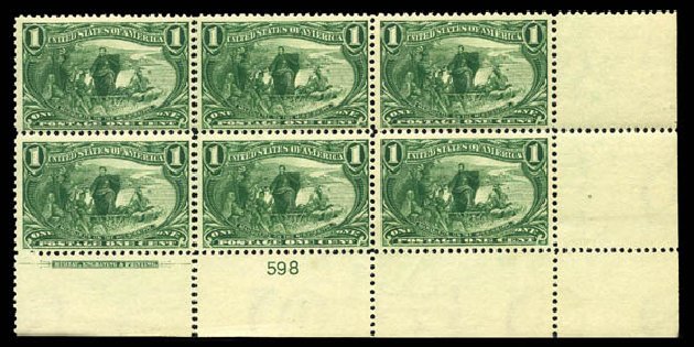 Prices of US Stamps Scott Catalogue 285 - 1c 1898 Trans Mississippi Exposition. Matthew Bennett International, Mar 2012, Sale 344, Lot 4470