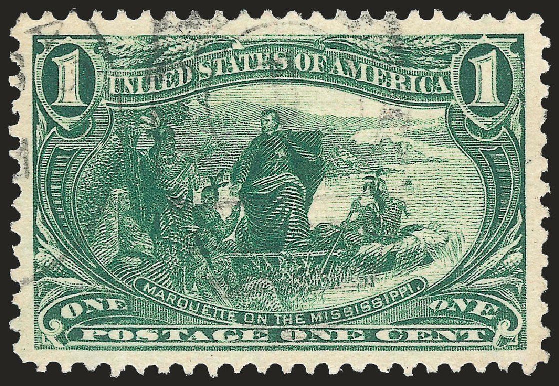 Price of US Stamps Scott Cat. 285 - 1898 1c Trans Mississippi Exposition. Robert Siegel Auction Galleries, Apr 2010, Sale 984, Lot 700