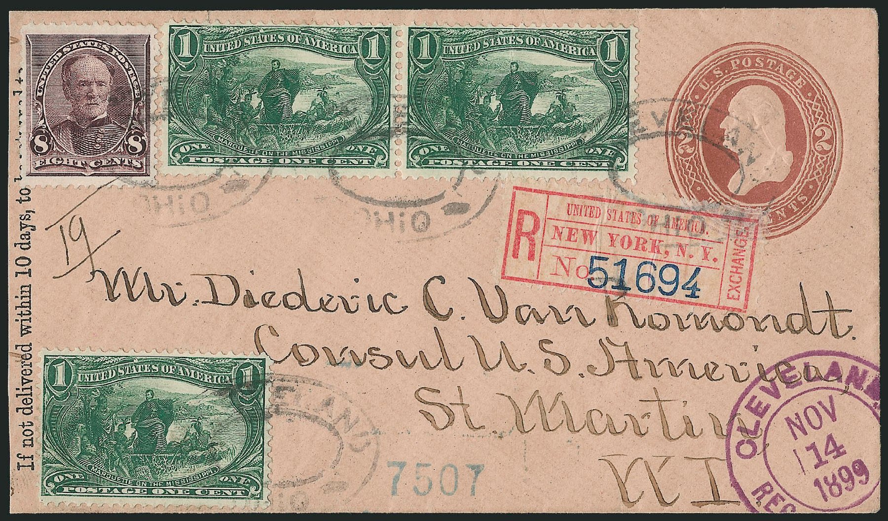 Costs of US Stamps Scott Catalogue #285: 1c 1898 Trans Mississippi Exposition. Robert Siegel Auction Galleries, Nov 2013, Sale 1056, Lot 381
