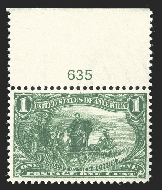 US Stamps Price Scott Catalog # 285: 1898 1c Trans Mississippi Exposition. Spink Shreves Galleries, Mar 2013, Sale 142, Lot 271
