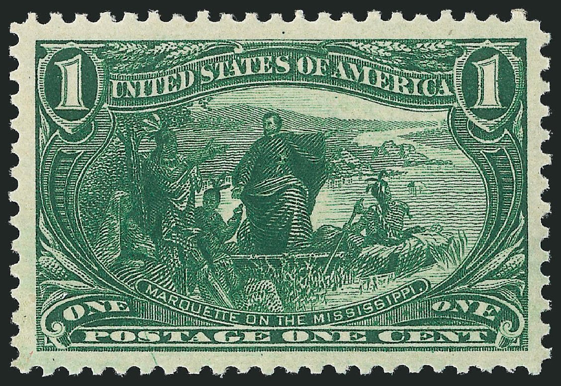 US Stamps Price Scott Cat. 285 - 1898 1c Trans Mississippi Exposition. Robert Siegel Auction Galleries, Dec 2012, Sale 1037, Lot 1906