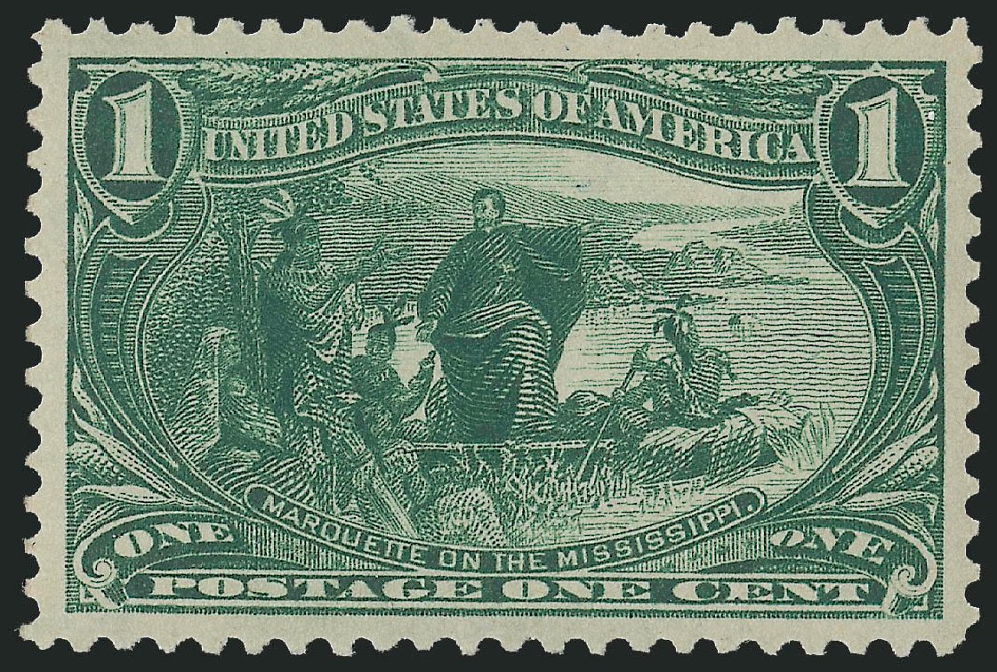 Prices of US Stamp Scott Catalogue # 285: 1c 1898 Trans Mississippi Exposition. Robert Siegel Auction Galleries, Dec 2009, Sale 978, Lot 1086