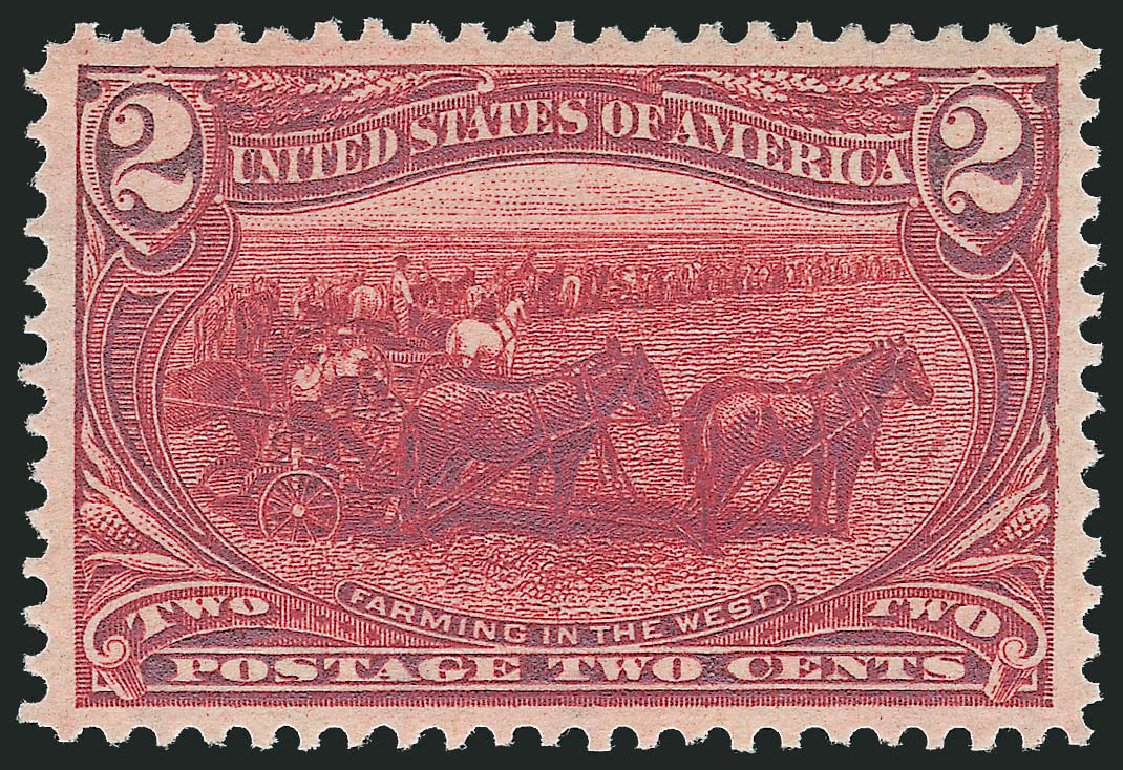 Costs of US Stamp Scott Catalogue # 286: 1898 2c Trans Mississippi Exposition. Robert Siegel Auction Galleries, Oct 2011, Sale 1014, Lot 1627