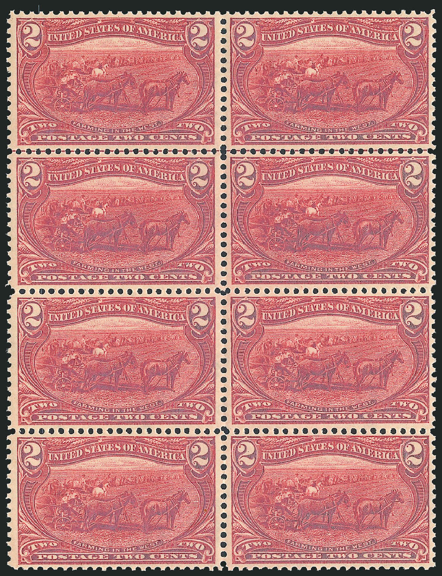 Value of US Stamp Scott Catalog #286 - 1898 2c Trans Mississippi Exposition. Robert Siegel Auction Galleries, Jun 2012, Sale 1026, Lot 1347