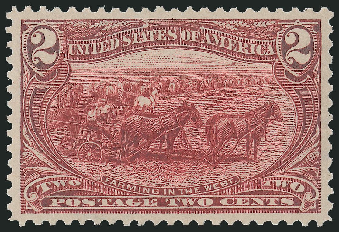 Costs of US Stamps Scott Catalogue #286: 2c 1898 Trans Mississippi Exposition. Robert Siegel Auction Galleries, Dec 2009, Sale 978, Lot 1087
