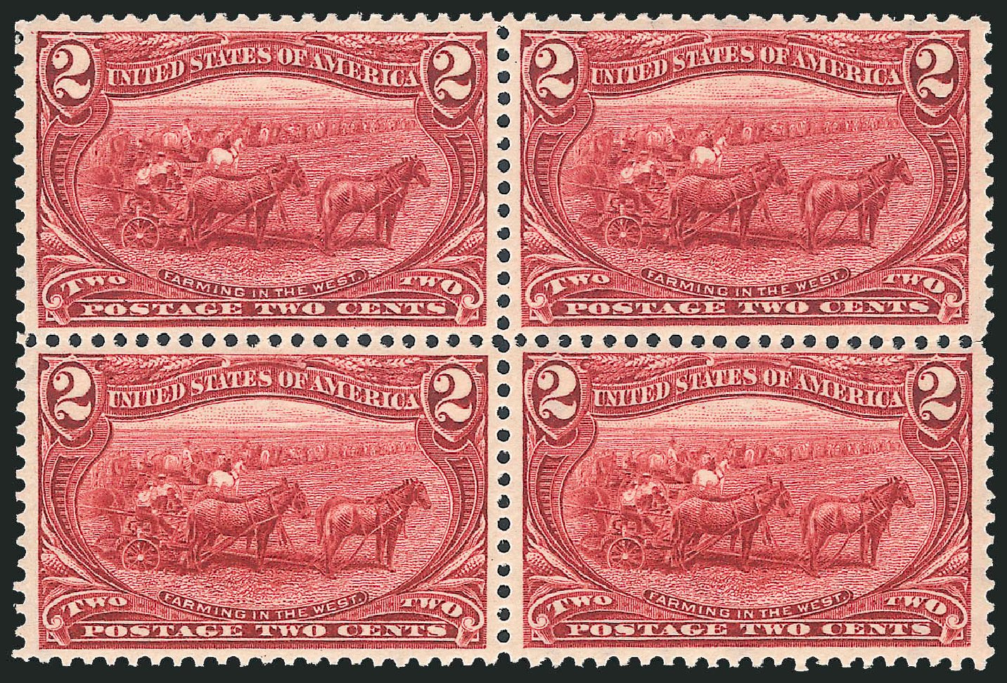 US Stamps Value Scott # 286 - 2c 1898 Trans Mississippi Exposition. Robert Siegel Auction Galleries, Oct 2011, Sale 1014, Lot 1629