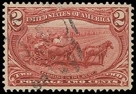 Prices of US Stamps Scott Catalogue #286 - 2c 1898 Trans Mississippi Exposition. H.R. Harmer, Jun 2013, Sale 3003, Lot 1180